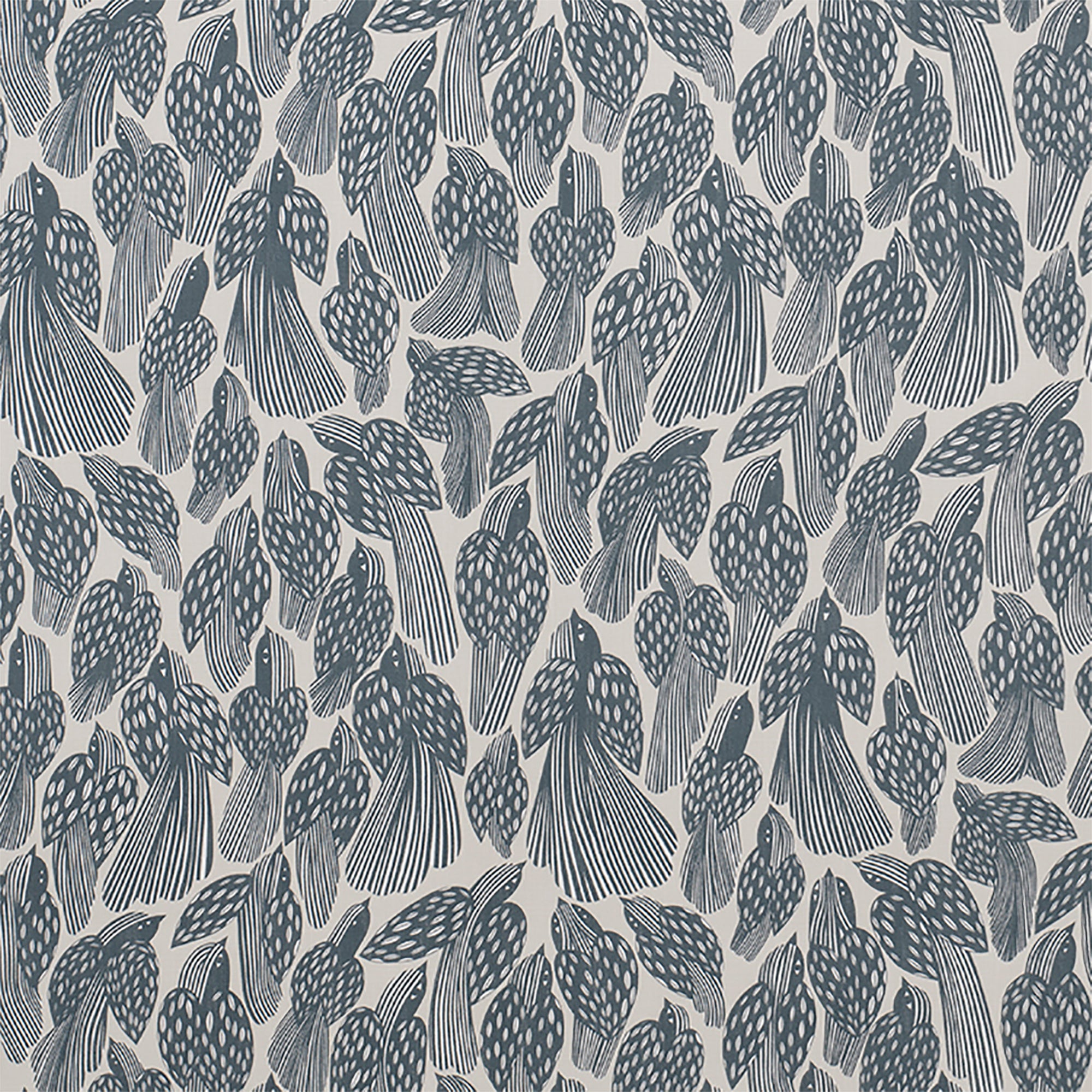 Birds Dusty Blue