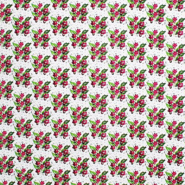 Viola Cerise Oilcloth