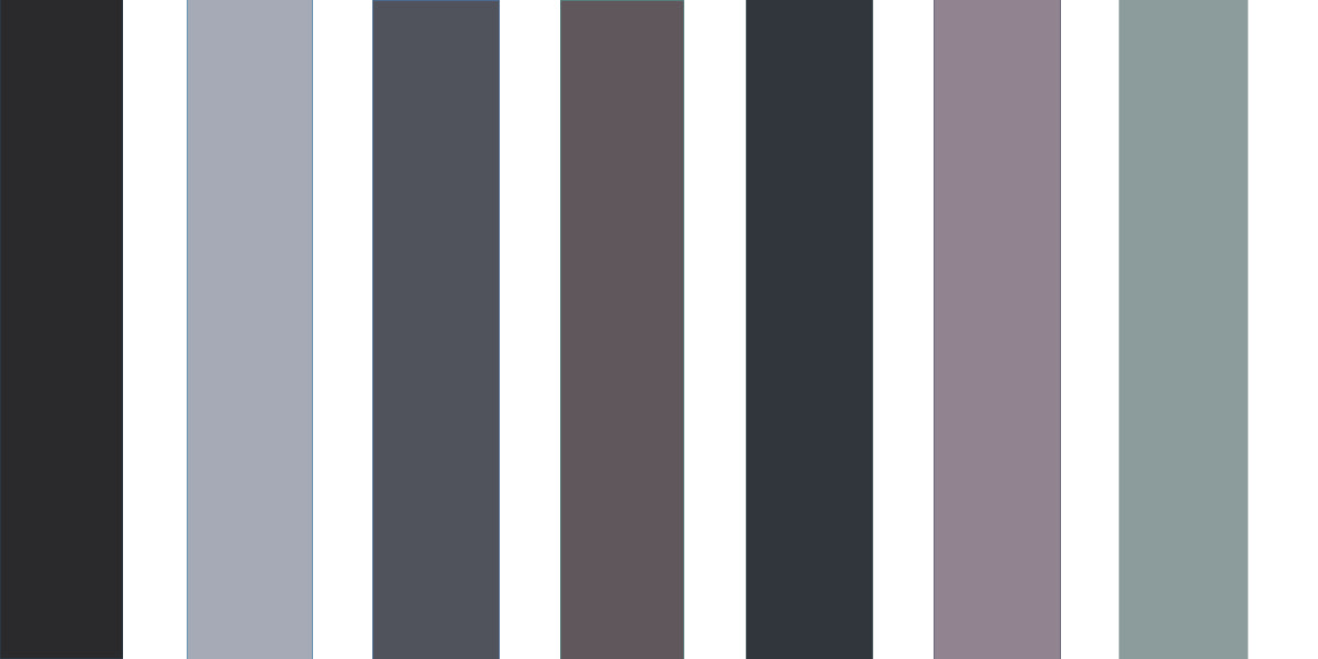 Black, Grey and White