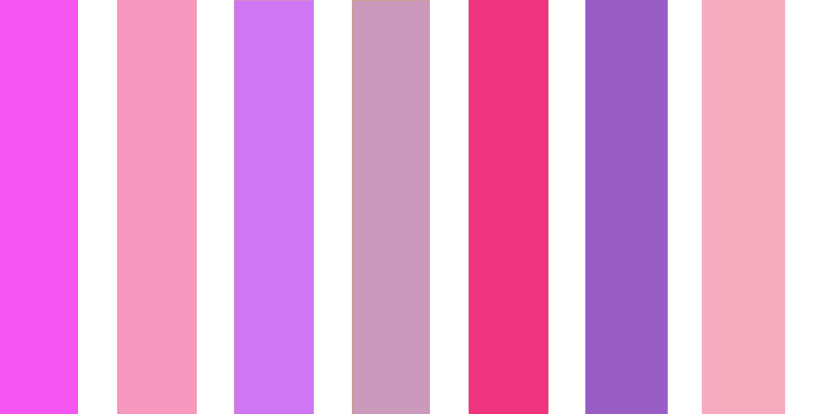 Pink and Purple