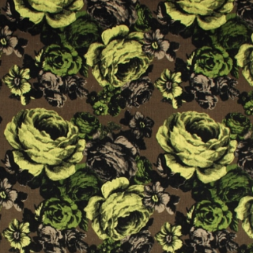 Baronessa Green Upholstery Remnant 144 Width a 250cm Length