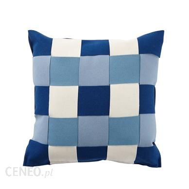 Twist Blue 45x45cm Merino Wool Cushion Covers