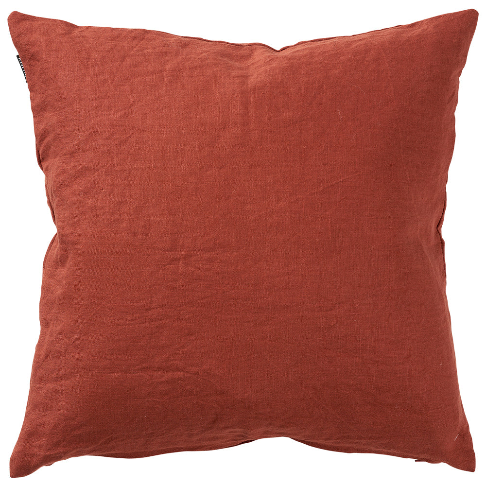 Linn Rust 50x50cm Linen Cushion Cover