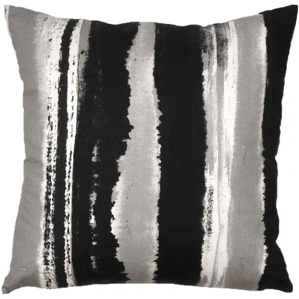 Sinna Black 48x48cm Linen/Cotton Cushion Cover